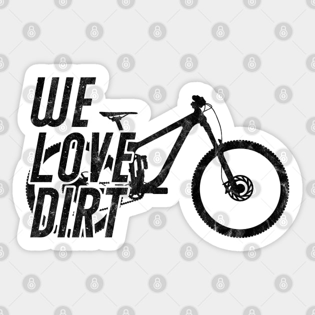 mountain bike cycling biking gift mtb cyclist Sticker by TheOutdoorPeople